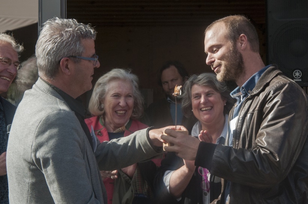 Winnaar eerste Soil4U Award Lennard Duijvestijn